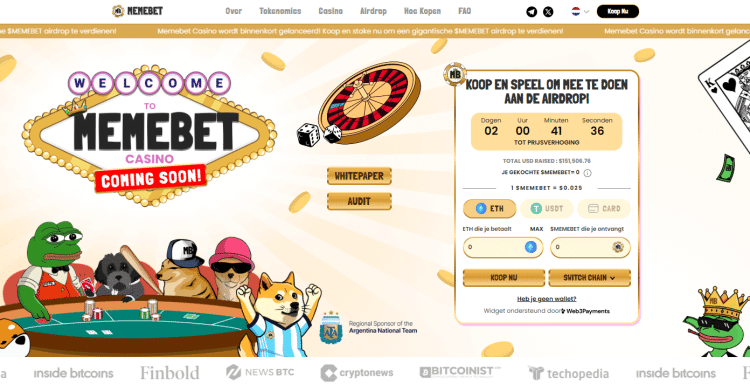 The Memebet Token, kan dogecoin veel waard worden