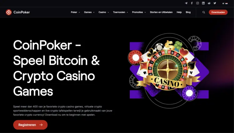 Beste crypto casino 2024: CoinPoker