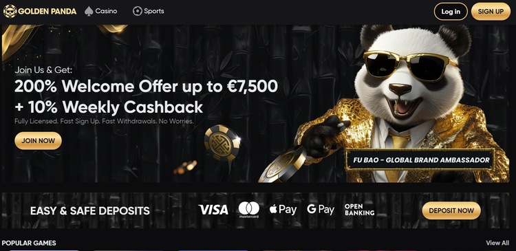 Golden Panda - een van de beste online casino's in Nederland