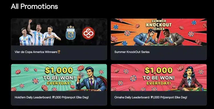 CoinPoker: de beste bitcoin casino's bonussen