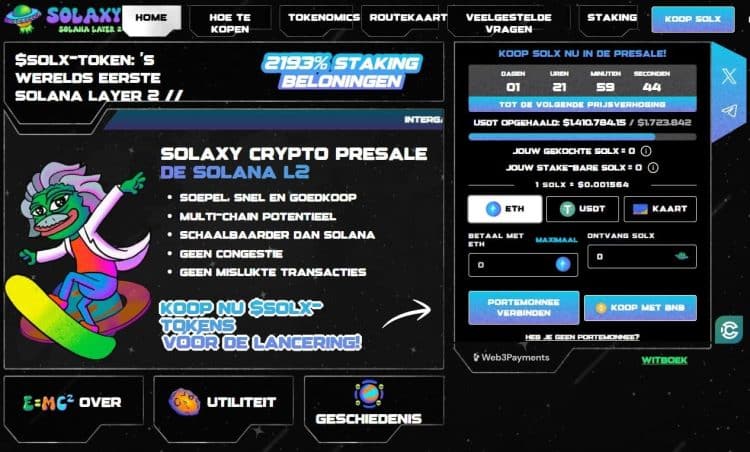 Solaxy welke crypto kopen