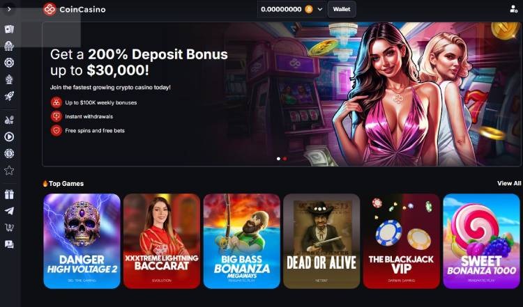 Coincasino, beste mobiele casino app 