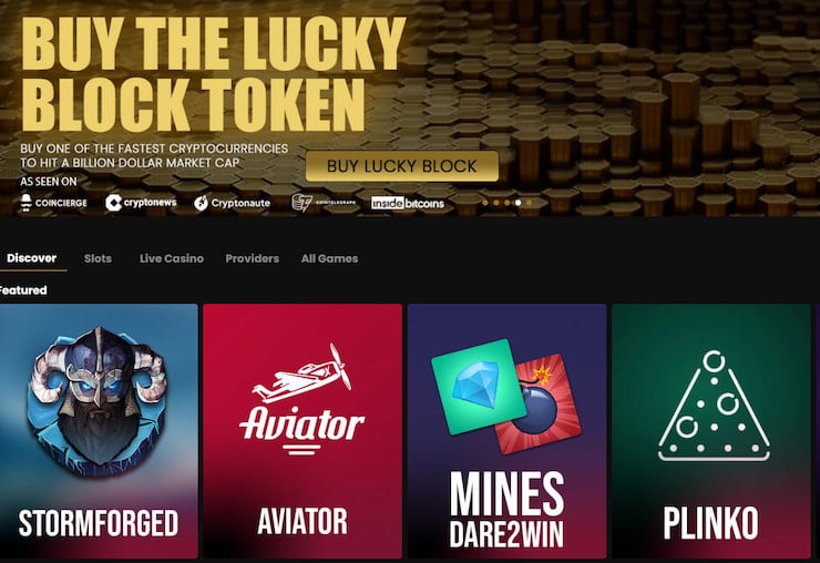 LBLOCK token lucky block