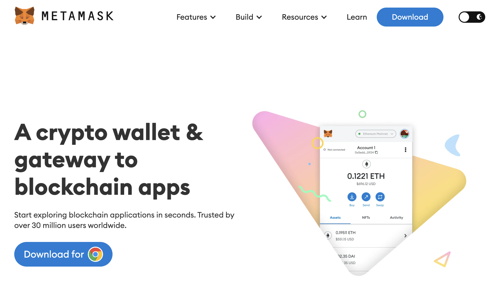 metamask kryptolommebok investering