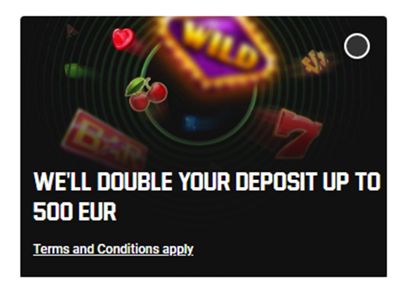 unibet casino deposit 500 eur