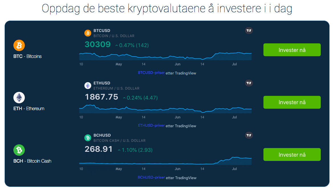 Kryptovaluta investeringer analyse