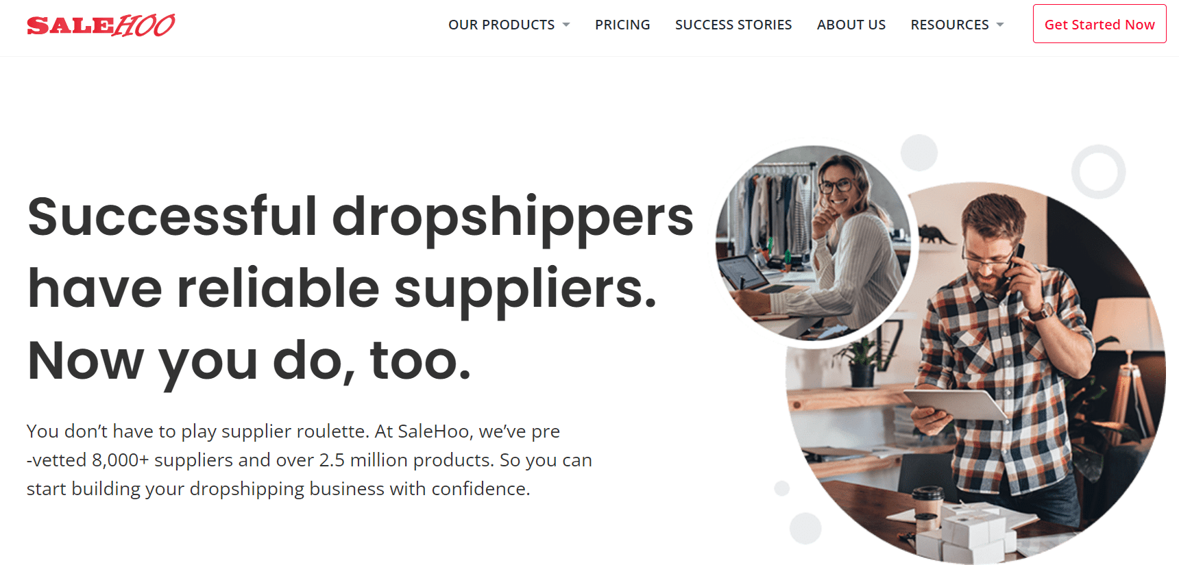 SaleHoo dropshipping.