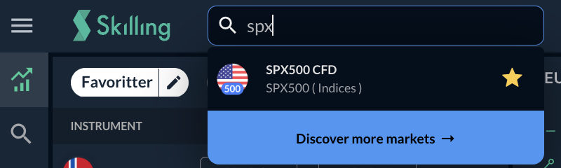 SPXtrading skilling