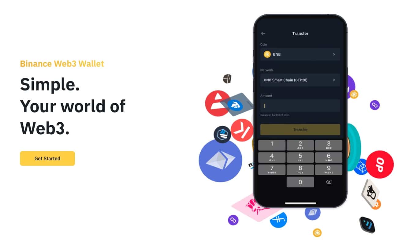 binance wallet med telefon