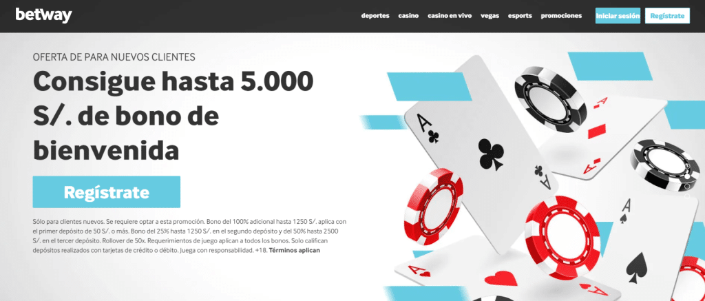 bono casino sin deposito betway