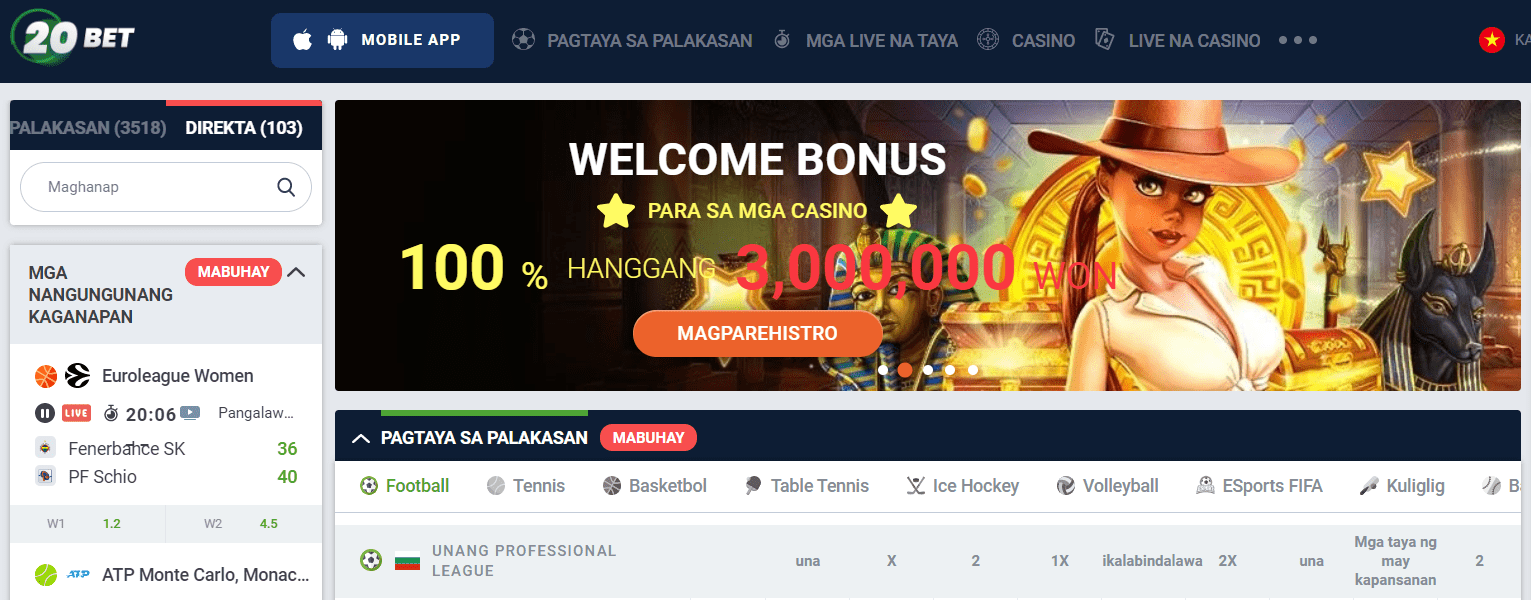 live casino philippines 20bet