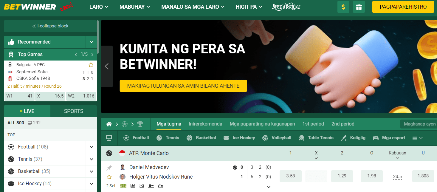 live casino philippines betwinner