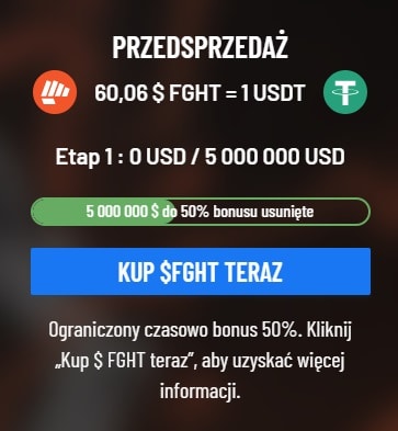 Fight Out przedsprzedaż