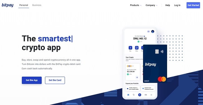 BitPay strona główna