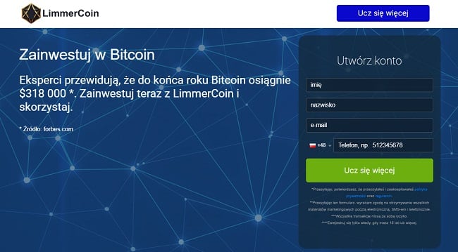 LimmerCoin strona główna