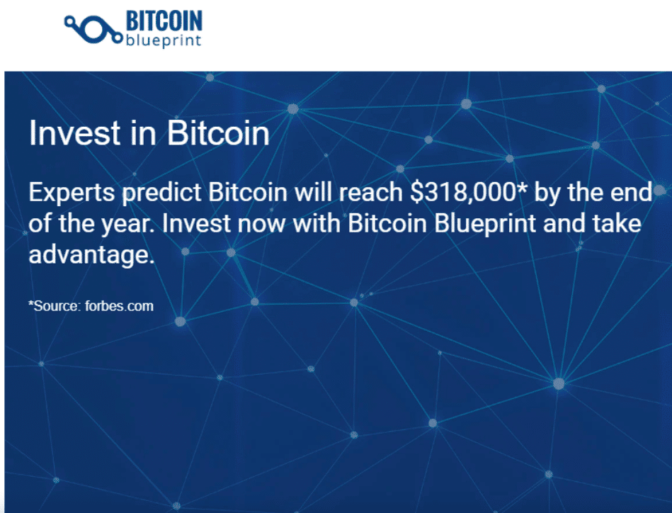 Strona internetowa Bitcoin Blueprint