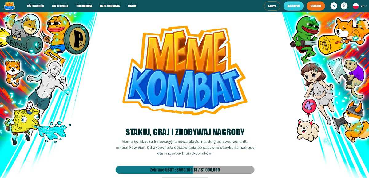 Meme Kombat strona główna