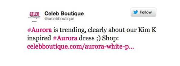 aurora sukienka celeb boutique