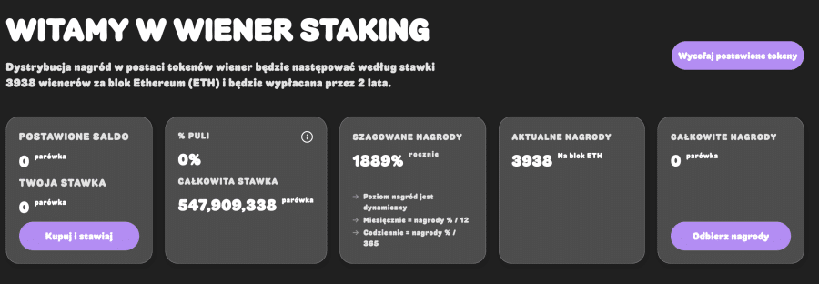 Krok 4. Staking