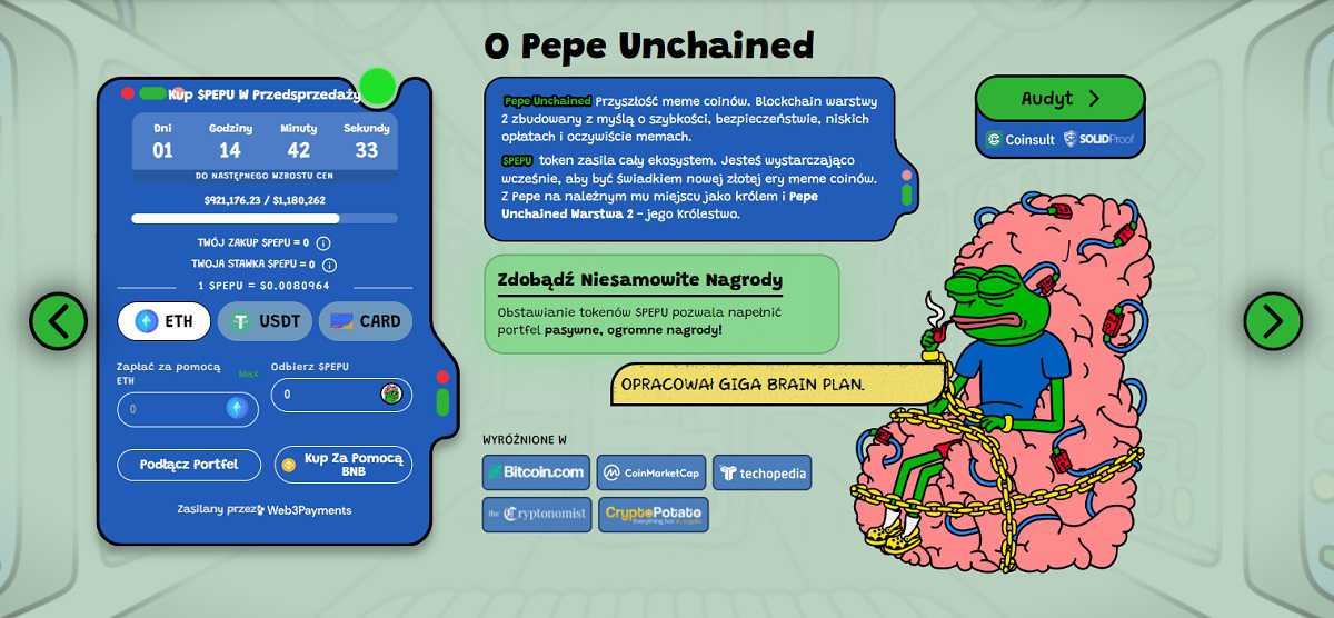 Pepe Unchained opis