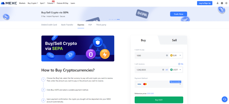 portfel kryptowalut w mexc