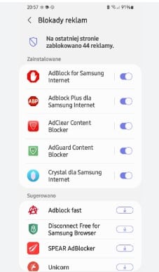 samsung adblock