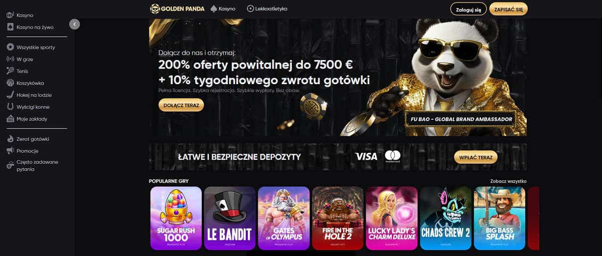 GoldenPanda strona główna