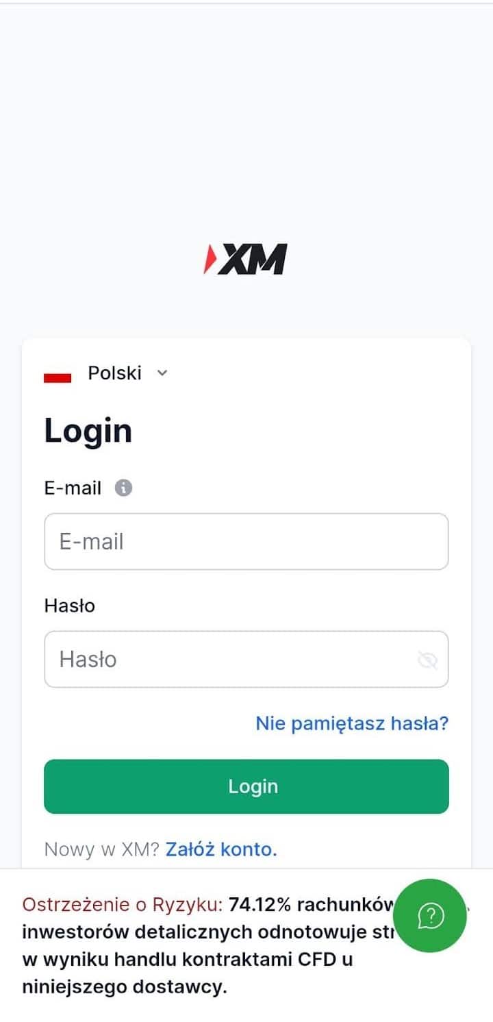 Zaloguj się do platformy