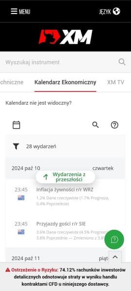 kalendarz ekonomiczny