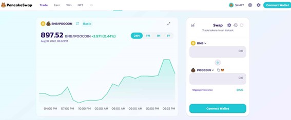 Compre Poocoin na PancakeSwap