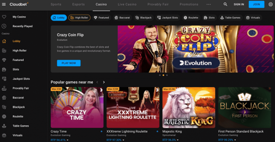 Comece a jogar Casino Bitcoin slots BetOnline