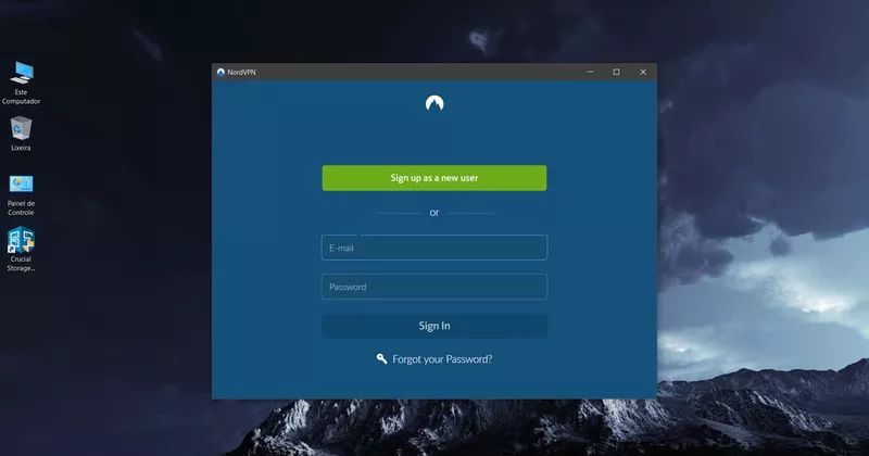 instalação nordvpn