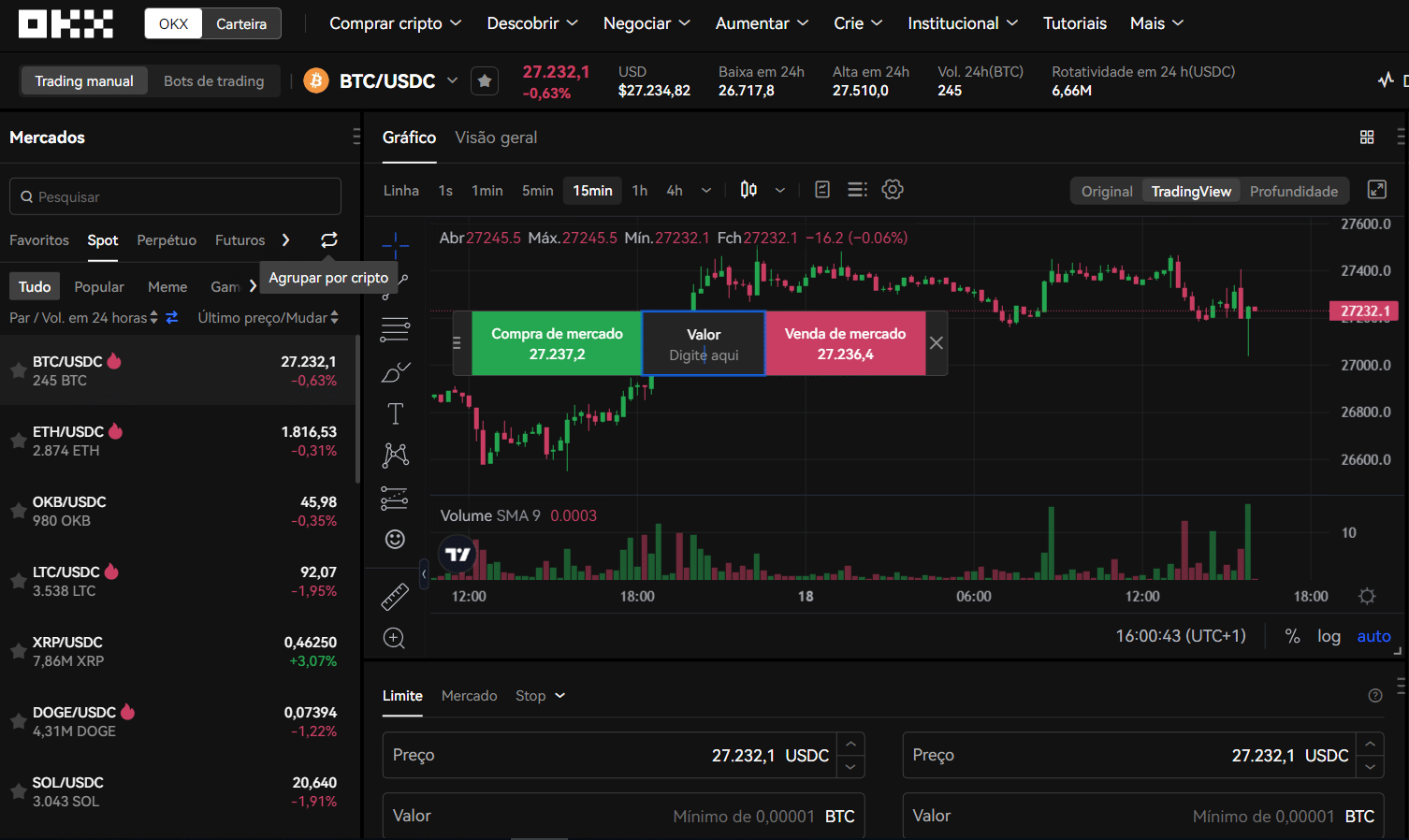 comprar bitcoin em okx