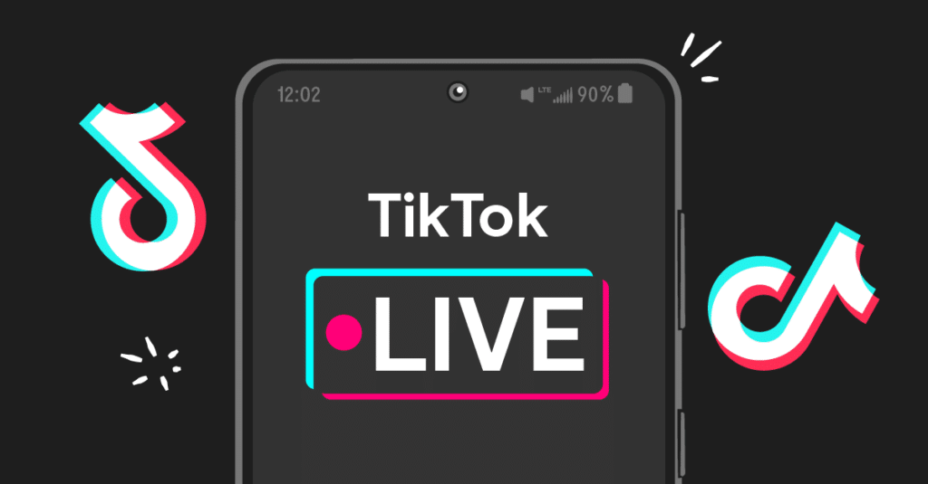 como fazer live para o tiktok