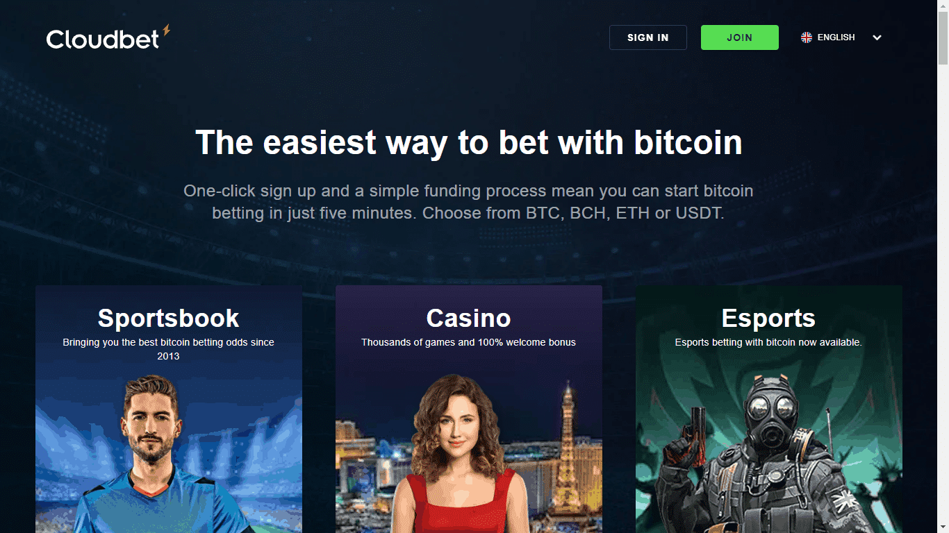 online cloudbet casino