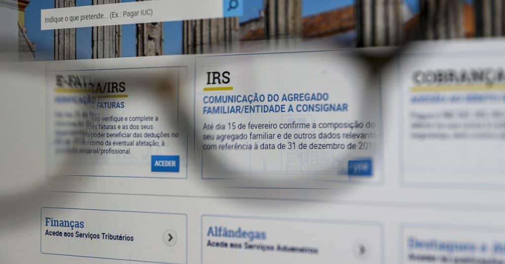 irs jovem finanças