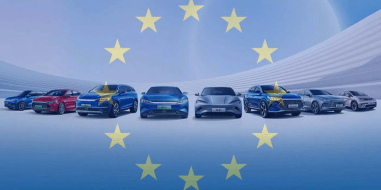 Europa carros elétricos