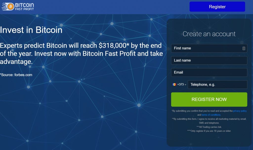 Bitcoin Fast Profit Păreri