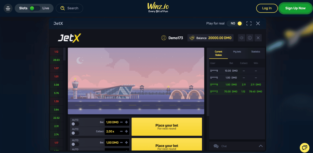 Jocuri Crash la Winz.io Casino