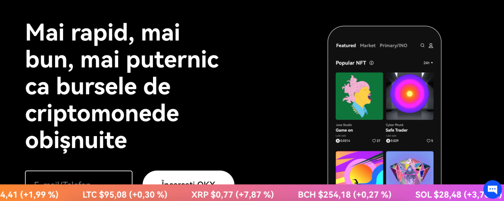 Platforme de tranzactionare aur OKX