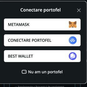 Conecteaza protofel metamask