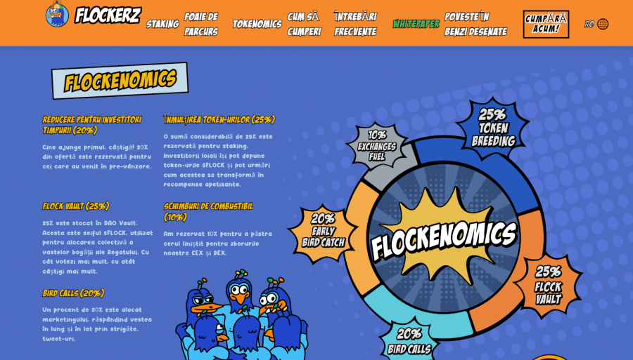 Flockerz tokenomie