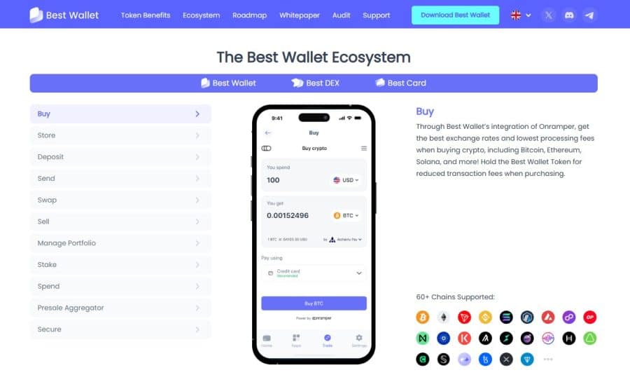 Ecosistemul Best Wallet Token