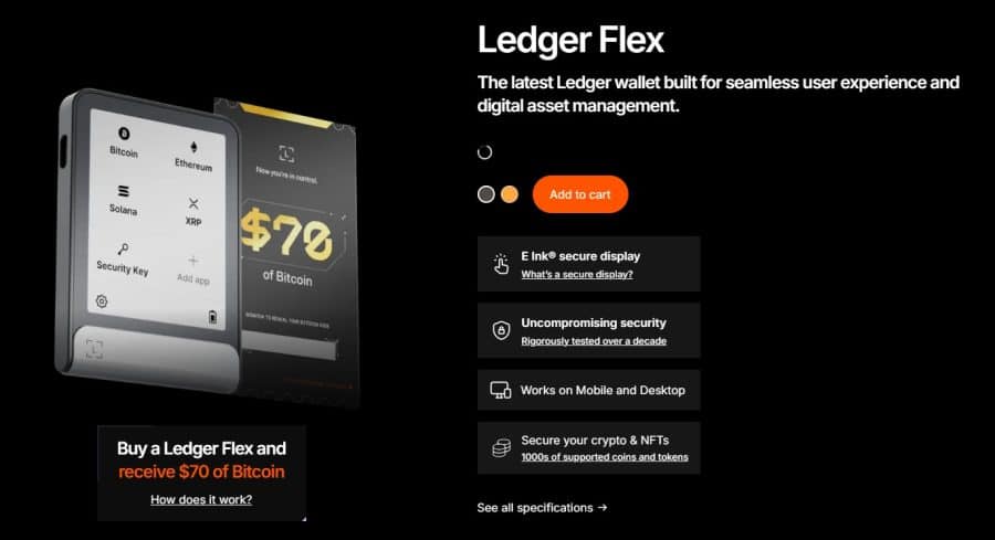 Ledger Flex