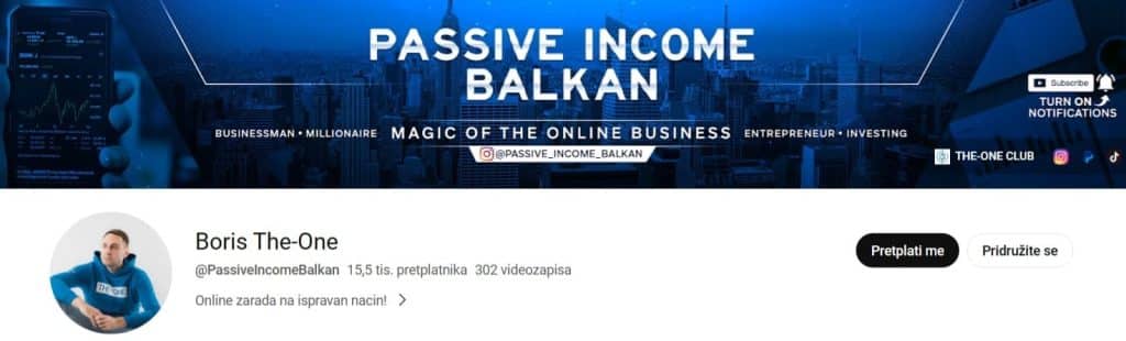 najbolji srpski crypto youtube kanali boris the one