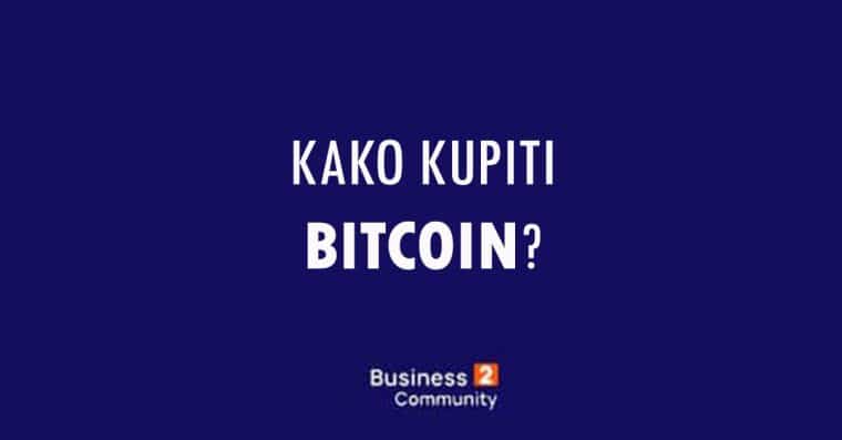 kako kupiti bitcoin