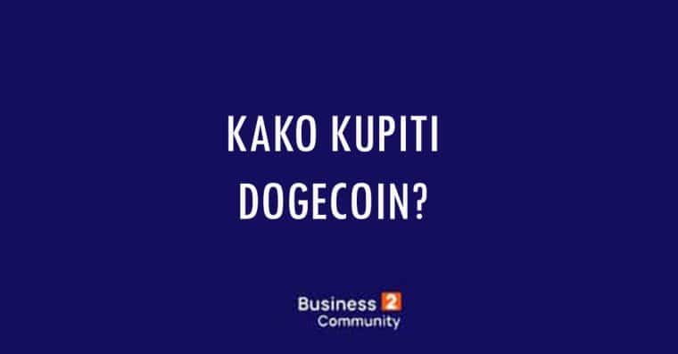 kako kupiti dogecoin