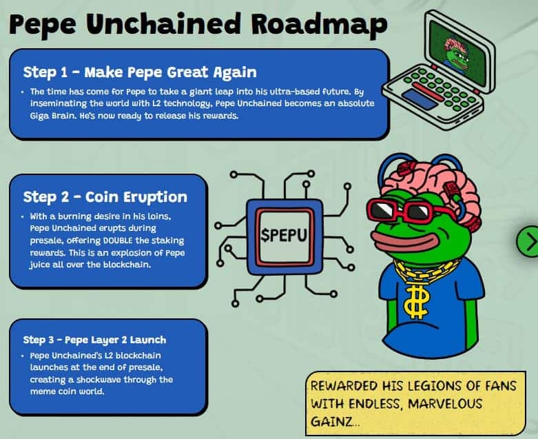 Pepe Unchained putokaz