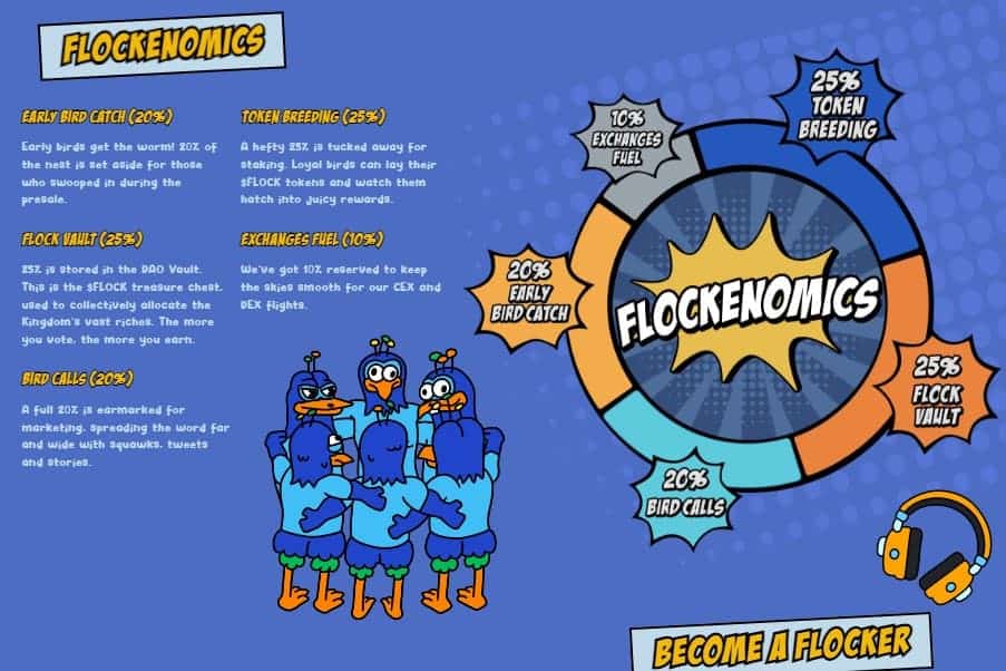 flockerz tokenomika