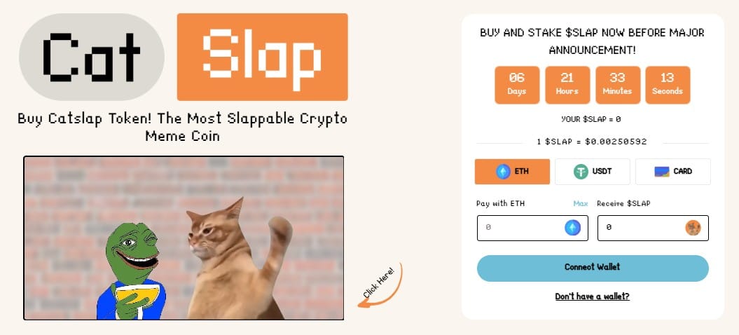 predviđanje cene catslap tokena